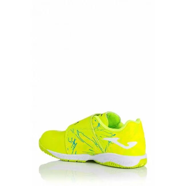 Zapatillas de Fútbol sala Joma Super Copa 2409 Amarillo Flúor Indoor Infantil - 1
