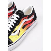 Vans Flame Old Skool Deportivas Planas Hombre Negro - details 2