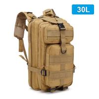 Mochila Táctica Militar Multifuncional de Gran Capacidad, Bolsa de Senderismo para Camping al Aire Libre, Mochilas para Hombres y Mujeres, con Bolsa de Taza (Negro, 30L) - details 2