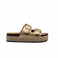 Calzados soraia, sandalias plana para mujer uso casual, ideal para un look de verano  a España Vacación Elegante De moda Bohemio Vacación De moda Guay Elegant Fashionable Rhinestone Bohemian Liso Básico Hebilla - details 3