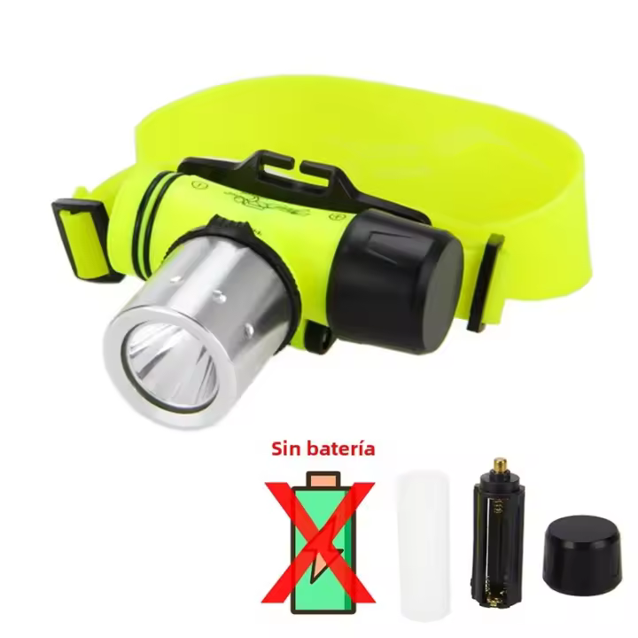 Lámpara De Cara Super Brillante De Alta Potencia Para Natación Y Caza Con 2 Modos Impermeable Torcha Frontal Para Camping Y Senderismo - 1