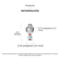 Encantadores Colgantes De Animales De Plata Para Mujer Joyería De Pulsera Y Collar Con Encantos De Pingüino Y Aguacate Pulsera De Bangle - details 132