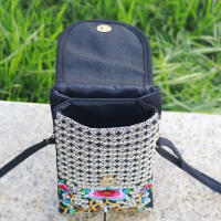 Bolso De Hombro Para Mujer Yogodlns Vintage Bordado Floral Pochete De Viaje Bolsa Bandolera Cremallera Pequeño Bolso De Mano - details 14