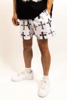 Shorts De Verano Para Hombre 2023 Malla Transpirable Estampado De Fuego Quick-Drying Pantalones De Baloncesto Y Running Casual - details 1