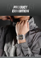 Reloj De Pulsera Deportivo Para Hombre NAVIFORCE Con Cronógrafo Multifunción Resistente Al Agua 5ATM Correa De Silicona Moda Casual - details 3