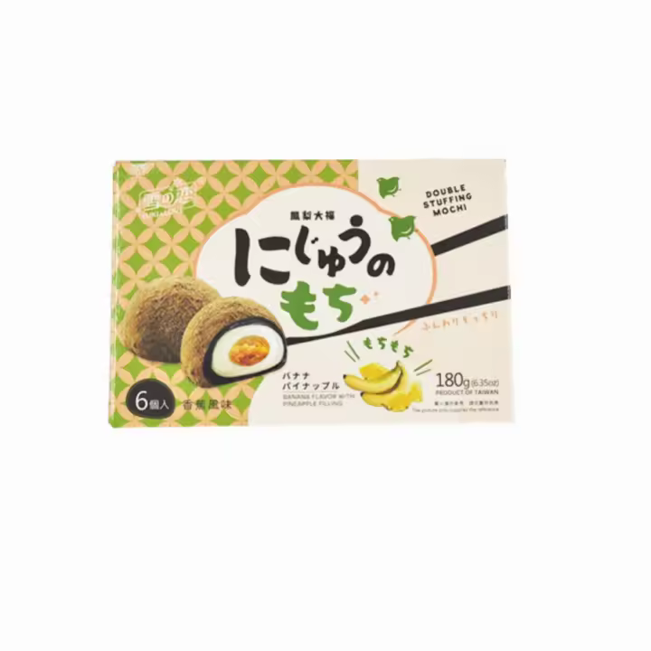 MOCHI PASTA DE PINA SABOR PLATANO180G - 1