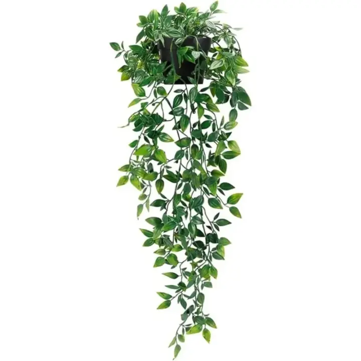 Plantas De Hiedra Artificial De Plástico Para Decoración De Hogar Balcón Jardín Y Oficina Sin Macetas Occasiones: Boda Año Nuevo Navidad - 1