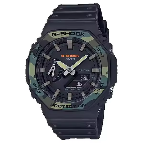 Reloj G-Shock Casio GA-2100SU-1AER Standar Hombre Esfera Camuflaje Sumergible (200m) - 1