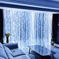 Luces De Encaje LED 6m/3m USB Luz Fina Para Festival Iluminación De Ventana Dormitorio Bodas Navidad Decoración Color Cálido - details 6