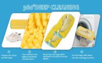 Bolsa De Limpieza Para Zapatos 2PCS Máquina De Lavado Y Secado Reutilizable Organizador De Zapatos Para Lavandería 360° Envoltura Completa Para Zapatillas - details 4