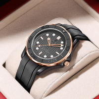 Reloj Deportivo Para Hombre De Marca Luminoso Y Resistente Al Agua Con Correa De Silicona Reloj Militar De Moda Cuatro Dígitos Calibre Japonés - details 1