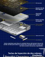 Teclado Mecánico De Juego AULA F108 100% Layout Tasa De Encuesta 1K Switch Lineal Hot Swappable Con Software De Macro - details 11