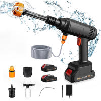 Lavadora a Presión 6 en 1 60Bar｜30000 RPM para Coche y Jardín｜Compatibilidad Batería Makita 18V｜Kit 6 Boquillas｜Portátil Sin Maletín｜✅Envío 0€ - details 2