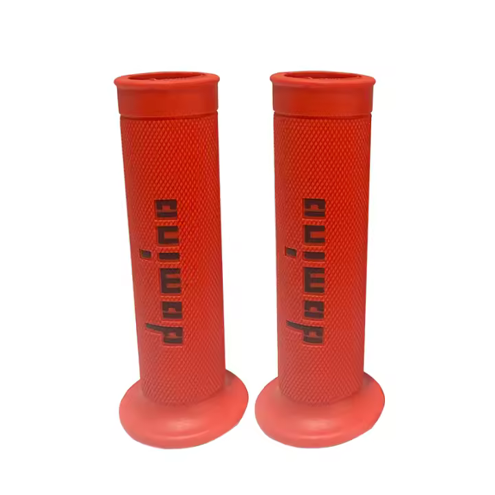 Agarre De Manillar Universal Para Motocicleta 7/8" 22 24MM Domino Agarre De Freno De Goma Para ATV Motocross Pit Bike Carreras - 1