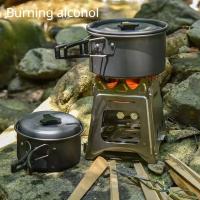Estufa De Camping Portátil Con Acero Inoxidable Plegable Y Ligera Para Madera Ideal Para Excursionismo Viajes BBQ Picnic Al Aire Libre - details 6