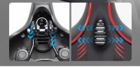 Sillín De Bicicleta Amplio Y Suave Para Hombres Y Mujeres Asiento Cómodo De Reemplazo Para Mountain Bikes Sillín Padded Grande - details 8