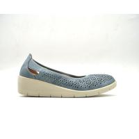 Virucci -Mocasines Deportivos de Mujer Cómodos Modernos 667 disponible en Marino Cuero Oro - details 0