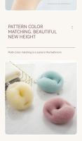 2 PCS Balones De Masaje Para Baño Cepillo De Baño De PA Limpieza De Arcilla Frotación De Espalda Toalla Suave Y Cómoda Para Mujer Accesorios De Baño Lindos - details 8