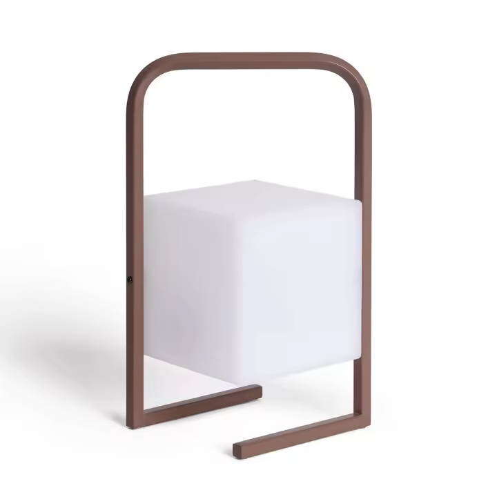 Ledkia Lámpara de Mesa LED Portátil para Exterior con Batería USB Recargable Tiber Negro - 1