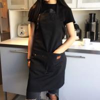 Nueva Moda Del Delantal De Cocina Para Mujer Y Hombre Chef Trabajo Delantal Para Barbacoa Restaurante Bar Tienda Salones De Belleza Estudios Uniforme - details 5