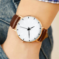 Reloj De Lujo Para Hombres Y Mujeres Reloj De Cuarzo Con Dial De Acero Inoxidable Diseño Casual Nuevo 2024 Correa De Cuero - details 27