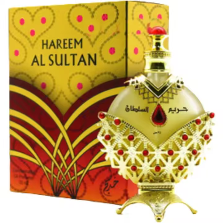 Khadlaj Hareem Al Sultan, Perfume Árabe de Larga Duración con Notas Orientales y Dulces, Ideal para Mujeres, 35 ml - 1