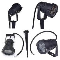 4 piezas Led Luces de Jardín 3W 220V proyector al Aire Libre con Spike Ip65 impermeable Jardín Decoración - details 2