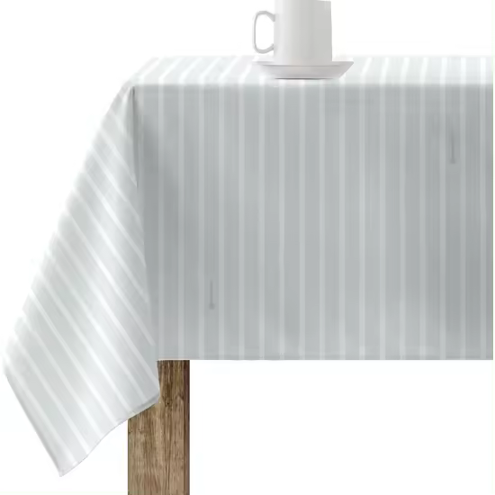 BL BELUM  Mantel Resinado Antimanchas MasterChef Modelo: 0400-12 Tejido: 100% Algodón - Mantel NO Hule tacto algodón muy suave - Mantel Impermeable repelente líquidos - Mantel Elegante Made By BL BELUM - Mantel No traspasan Líquidos Made Spain - 1