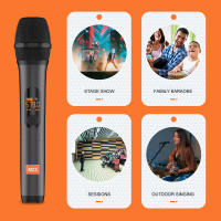 Micrófono Inalámbrico M23 UHF Sistema De Karaoke Con Receptor Recargable De 2 Canales Para Fiesta En La Iglesia Y Altavoz - details 1