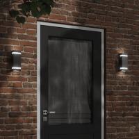vidaXL Aplique de exterior de acero inoxidable luz de pared exterior Color Negro,  Plateado, y mas - details 0