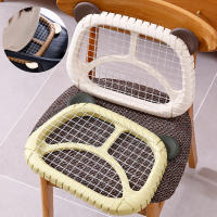 Cojín De Asiento PVC Para Alivio De La Presión Y Dolor De Espalda Malla Gris Verde Azul Rojo Tamaño 40x40x6cm Silla De Computadora Sumar Verano - details 0