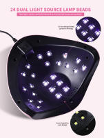 LIMEGIRL Secador De Uñas UV Profesional Con 24 LED Lámpara De Manicura Para Uso Doméstico Secado De Polvo Y Varnish Con Cable USB - details 1