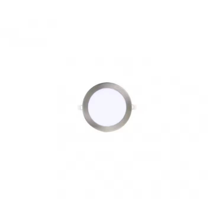 FABRILAMP Downlight Obsidiana 4w 6500k Niquel Redondo 320lm - Focos Empotrables LED - 1