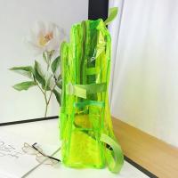 Mochila Escolar De Plástico Para Mujer Coreana Primavera Verano Colores Caramelo Transparente PVC Mochila De Goma Para Niñas - details 11