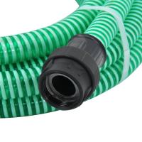 vidaXL Manguera de succión con conectores de PVC PVC verde 26 mm 7 m - details 3