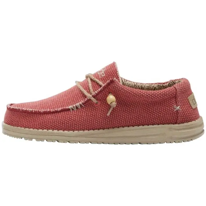 Zapatos Casual marca Hey Dude modelo Hd40003-6Vp para calzado hombre en color rojo - 1