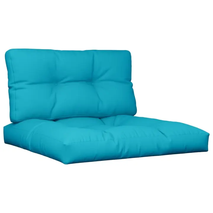 Fundas para Palés 2 piezas de lona Turquesa - 1