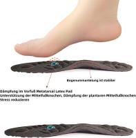 Almohadillas De Apoyo Articular Para El Pie Con Magnetismo Y Masaje De Acupuntura Inflable De Soporte Arco Para Plantar Fasciitis - details 9