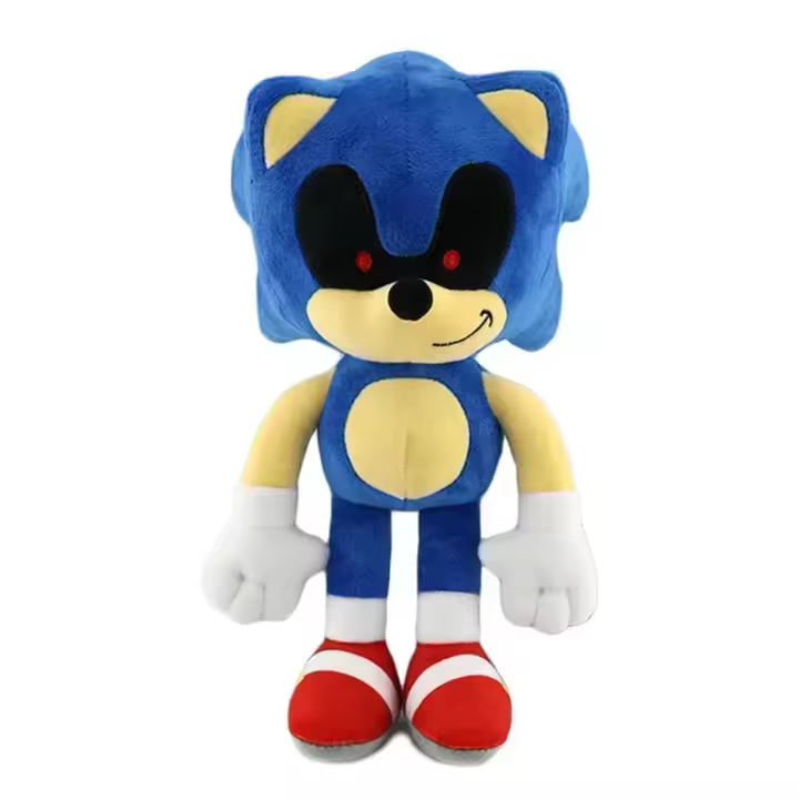 Muñeco De Peluche Sonic De 30cm De Alta Calidad Con Guantes Y Cola Amy Rose Juguete Suave Para Niños Regalo De Cumpleaños - 1