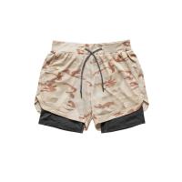 Shorts De Correr Camuflaje Para Hombre Pantalones Deportivos De Entrenamiento 2-en-1 Secado Rápido Para Verano Fitness Y Jogging - details 8