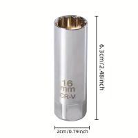 Juego De Herramientas De Mantenimiento De Coche 16mm Socket De Encendido De Coche Accesorios Prácticos Para Desmontaje - details 1