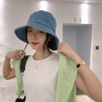 Gorro De Lona De Algodón Unisex Para Verano Protección Solar Sombrero Panamá Hombre Estilo Casual Profundo De 16cm Gorro De Pescador Para Playa - details 2