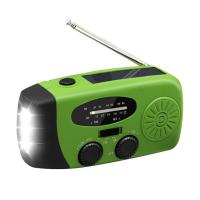 Radio de carretera con cargador solar y manta de emergencia / Radio de emergencia y banco de energía Solo radio de carretera negra - details 4