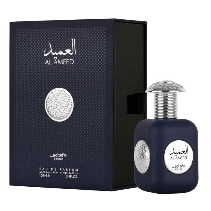 Lattafa Pride Al Ameed Eau de Parfum Unisex 100 ml 38252 – Fragancia Cítrica y Especiada con Notas de Mandarina, Piña y Cuero - 1