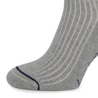 Calcetines - Pack 3 calcetines de algodón  Serie Deportivo, Planta con acolchado doble, Muy confortable, GRIS. - details 2