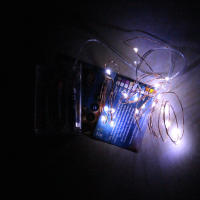 Luces De Hadas LED Operadas Por Batería 2M 20 Bombillas Decoración De Navidad Boda Fiesta Timer Hilo De Cobre Luces De Cadena - details 4