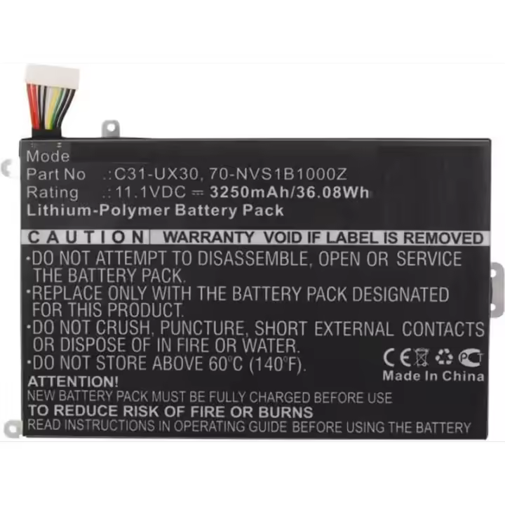 Bateria portatil coreparts 11.1v 3250mah compatible asus - 1