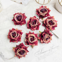 100Pcs Flores Artificiales De Seda Rosas Para Boda Decoración De Hogar Arco De Jardín Regalo DIY Festivales Accesorios De Novia - details 11