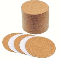 20 Piezas De Tavéndulas De Madera De Gomina Autocolantes Cojines De Madera De Gomina Para Cubiertos Modernos De Color Sólido Redondos Y Cuadrados - details 0