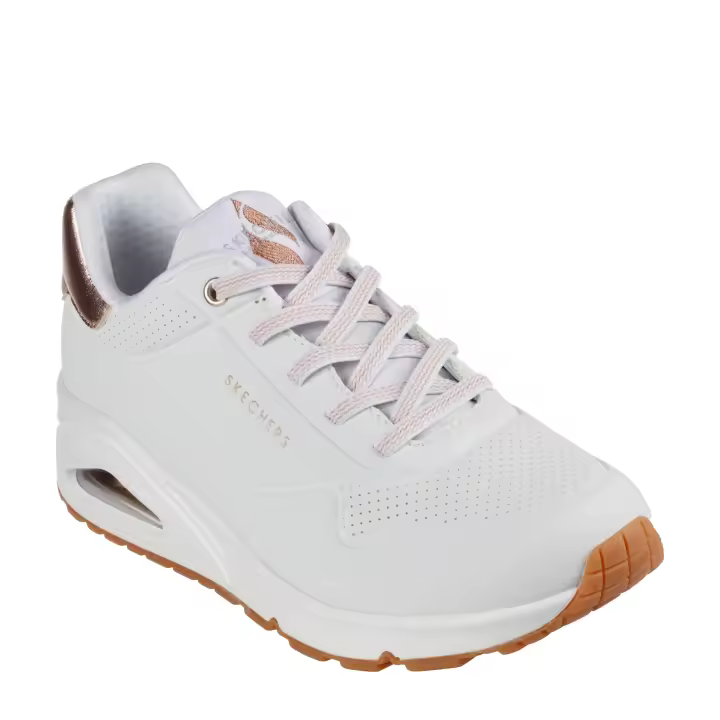 Skechers Zapatillas Uno - Shimmer Away Blancas 155196-WHT , para Mujer - 1